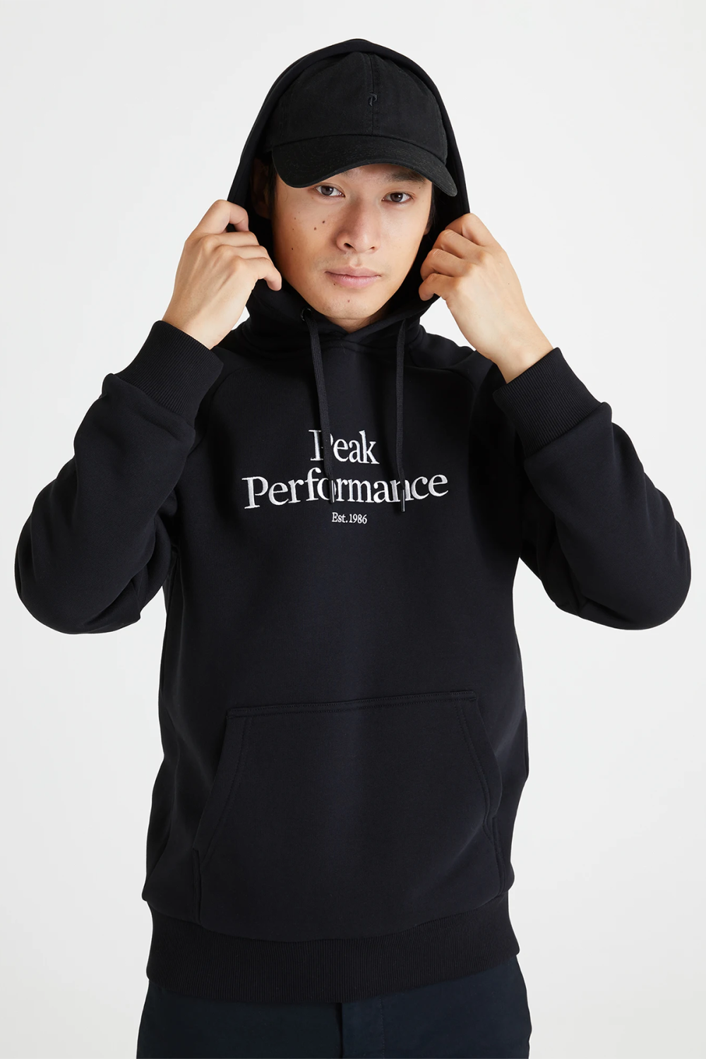 Peak Performance Herren Original Hoodie Schwarz Offwhite SAILERstyle